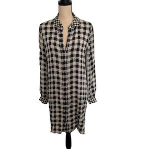 Diane Von Furstenberg Prita Silk Midi Shirt Dress